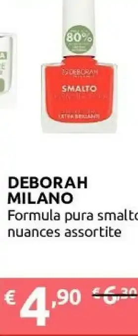 Ipersoap Deborah Formula Pura Smalto offerta
