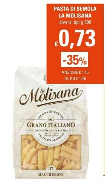 Basko La Molisana Pasta Di Semola offerta