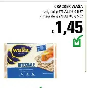 Basko Wasa Integrale 270 G(ml) offerta