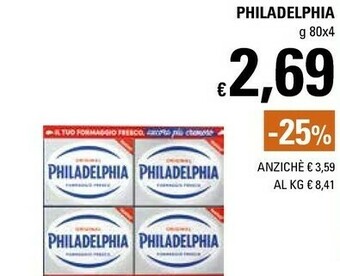 Basko Philadelphia Formaggio spalmabile offerta