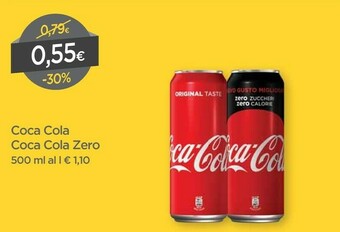 DPiù Coca-Cola - Coca-Cola Zero 500 G(ml) offerta