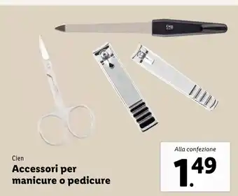 Lidl Cien Accessori per manicure o pedicure offerta