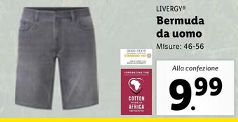 LIVERGYⓇ Bermuda da uomo Misure: 46-56