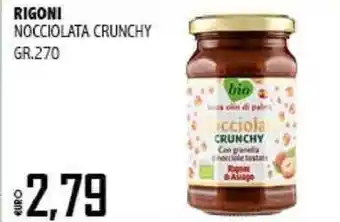 RIGONI NOCCIOLATA CRUNCHY GR.270