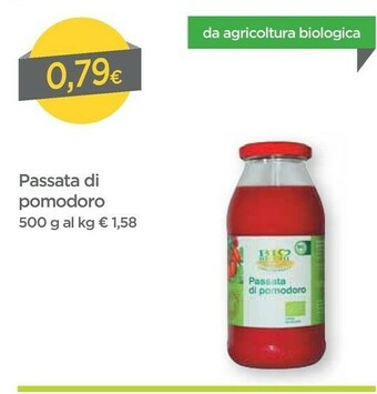DPiù Bio Ricchi - Passata Di Pomodoro 500 G(ml) offerta