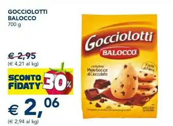 Esselunga Balocco Biscotti offerta