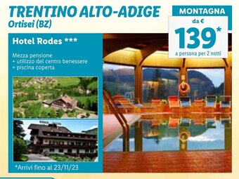 Lidl TRENTINO ALTO-ADIGE Ortisei (BZ) offerta