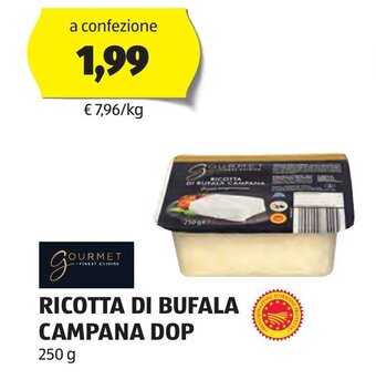 ALDI RICOTTA DI BUFALA CAMPANA DOP 250 g offerta