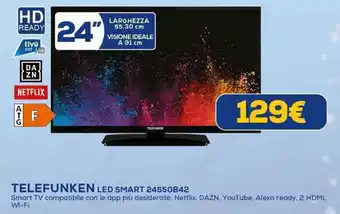 Euronics TELEFUNKEN LED SMART 24550B42 offerta