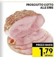 Pam Prosciutto cotto alle erbe offerta