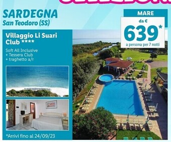 Lidl Villaggio li suari club offerta