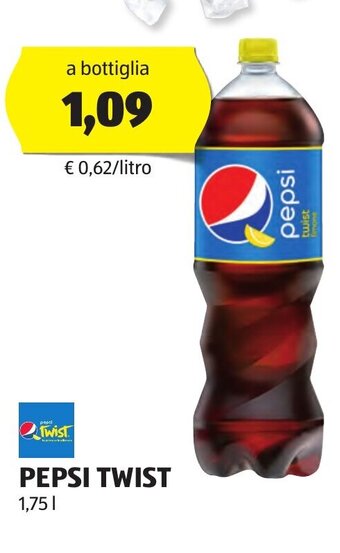 ALDI PEPSI TWIST 1,75 l offerta