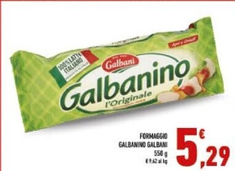 Conad City Galbani formaggio no offerta