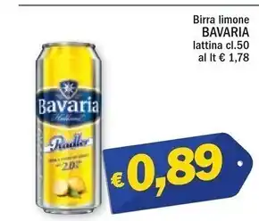 Ard Discount Bavaria birra limone offerta