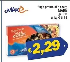 Ard Discount Mare sugo pronto alle cozze offerta