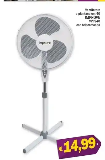 Ard Discount Improve ventilatore a piantana offerta