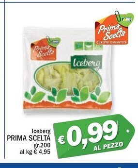 Prima scelta iceberg