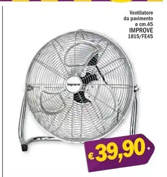 Ard Discount Improve ventilatore da pavimento offerta
