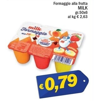 Ard Discount Milk formaggio alla frutta offerta