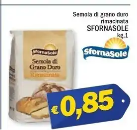 Ard Discount Sfornasole semola di grano duro rimacinata offerta