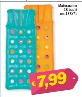 Materassino 18 buchi
