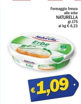 Ard Discount Naturella formaggio fresco alle erbe offerta