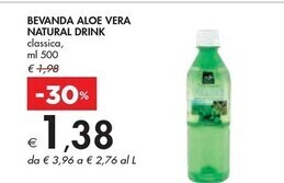 Bennet Bevanda aloe vera natural drink offerta
