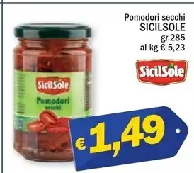 Sicilsole pomodori secchi