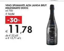Bennet Vino spumante alta langa brut millesimato docg offerta