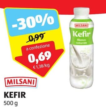 ALDI MILSANI KEFIR 500 g offerta
