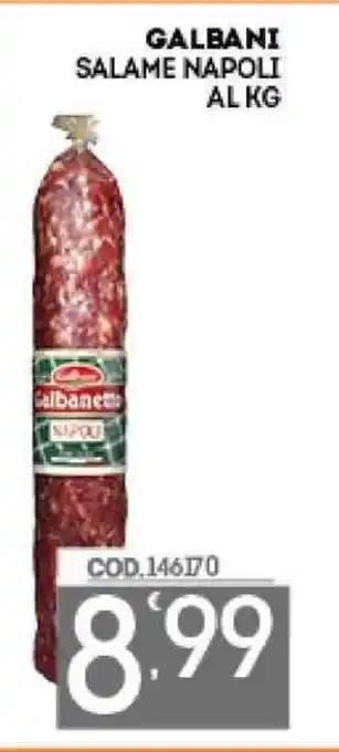 Eurocash GALBANI SALAME NAPOLI AL KG offerta