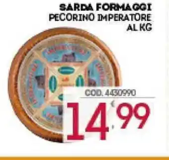 SARDA FORMAGGI PECORINO IMPERATORE ALKG