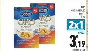 Conad Riso Scotti - Riso Parboiled 1000 G(ml) offerta