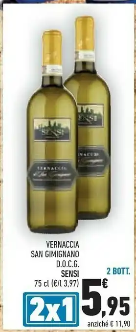 Conad Sensi San Gimignano Vernaccia Docg offerta