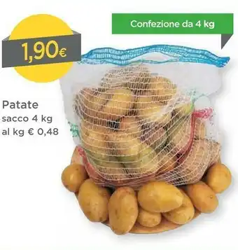 DPiù Patate Sacco 4000 G offerta