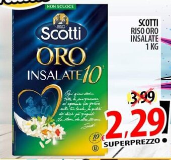 Il Genio Supermercato SCOTTI RISO ORO INSALATE 1 KG offerta