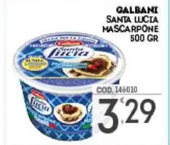 Eurocash GALBANI SANTA LUCIA MASCARPONE 500 GR offerta