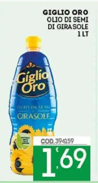 GIGLIO ORO OLIO DI SEMI DI GIRASOLE 1LT