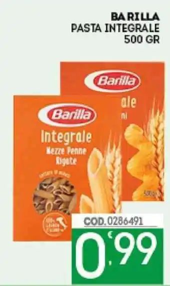Eurocash BARILLA PASTA INTEGRALE 500 GR offerta