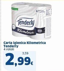 Sigma Tenderly carta igienica kilometrica offerta