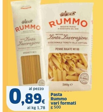 Sigma Rummo pasta offerta