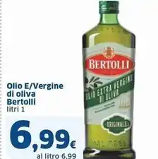 Sigma Bertolli olio e/vergine di oliva offerta