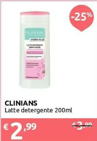 Ipersoap Clinians Latte Detergente offerta