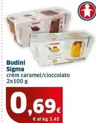 Ok Sigma Sigma budini offerta