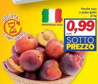 Ard Discount Pesche noci a polpa gialla offerta