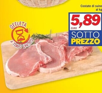 Ard Discount Costate di suino offerta