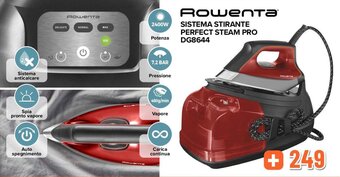 Expert Rowenta SISTEMA STIRANTE PERFECT STEAM PRO DG8644 offerta