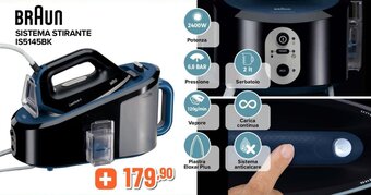 Expert BRAUN SISTEMA STIRANTE IS5145BK offerta