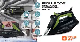 Expert Rowenta FERRO A VAPORE ECO INTELLIGENCE DW6330 offerta