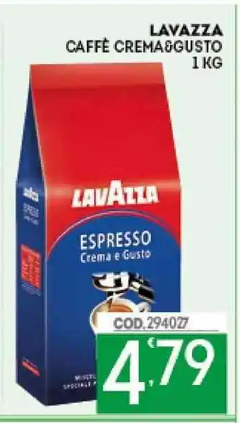 Eurocash LAVAZZA CAFFÈ CREMA&GUSTO 1 KG offerta